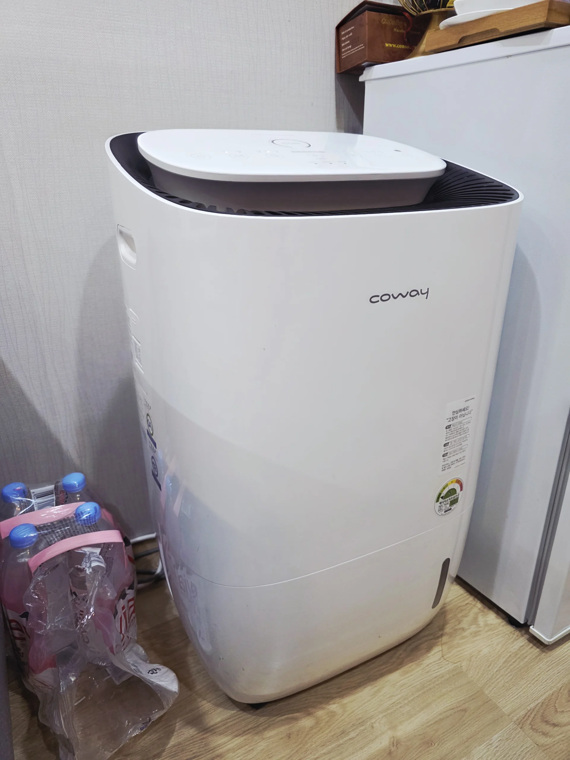 산본동 코웨이 제습청정기 설치사례